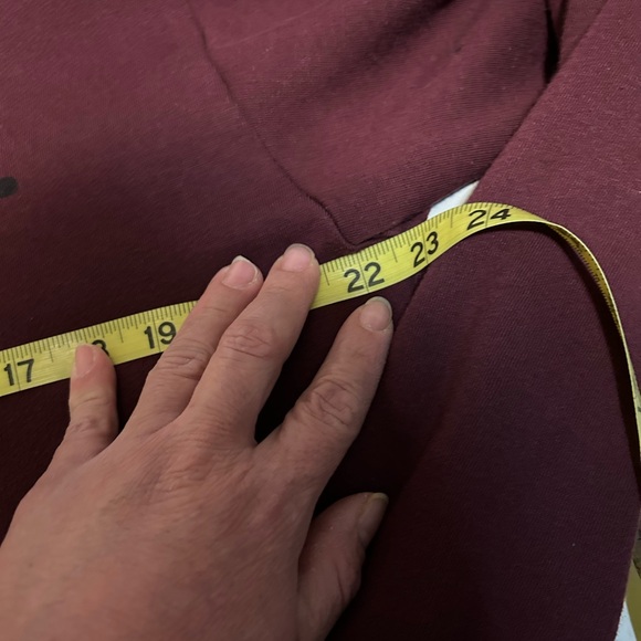 Victoria's Secret Maroon Cowl Neck Sweater - Picture 6 of 7